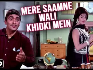 mere samne wali khidki mein lyrics