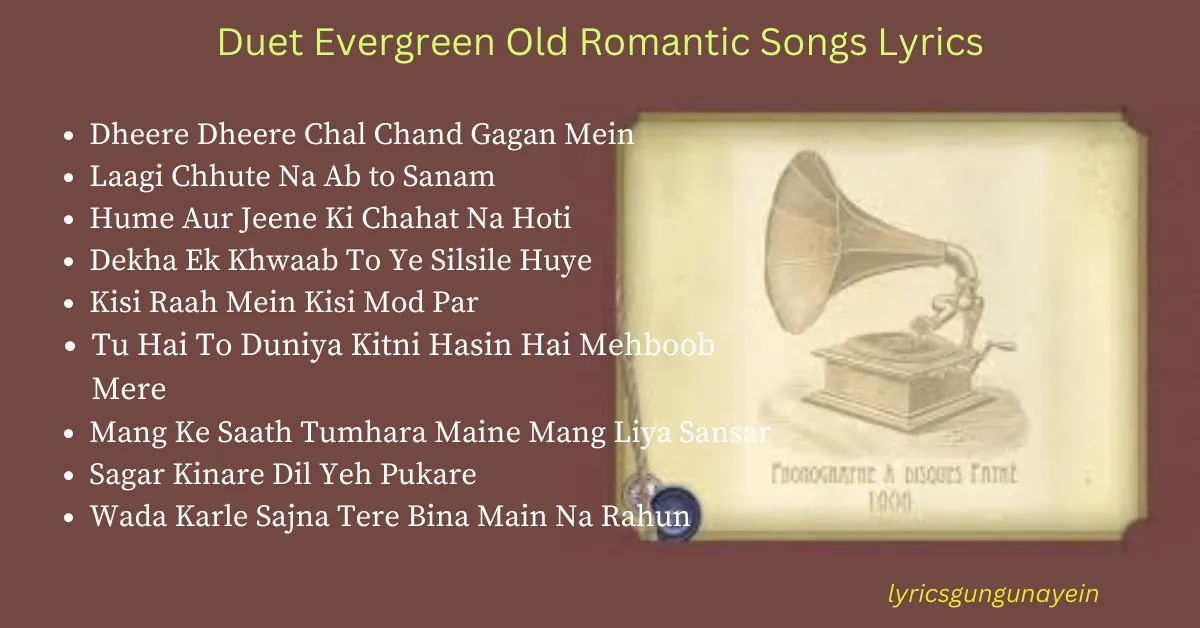 old bollywood mp3 songs with lyrics free download